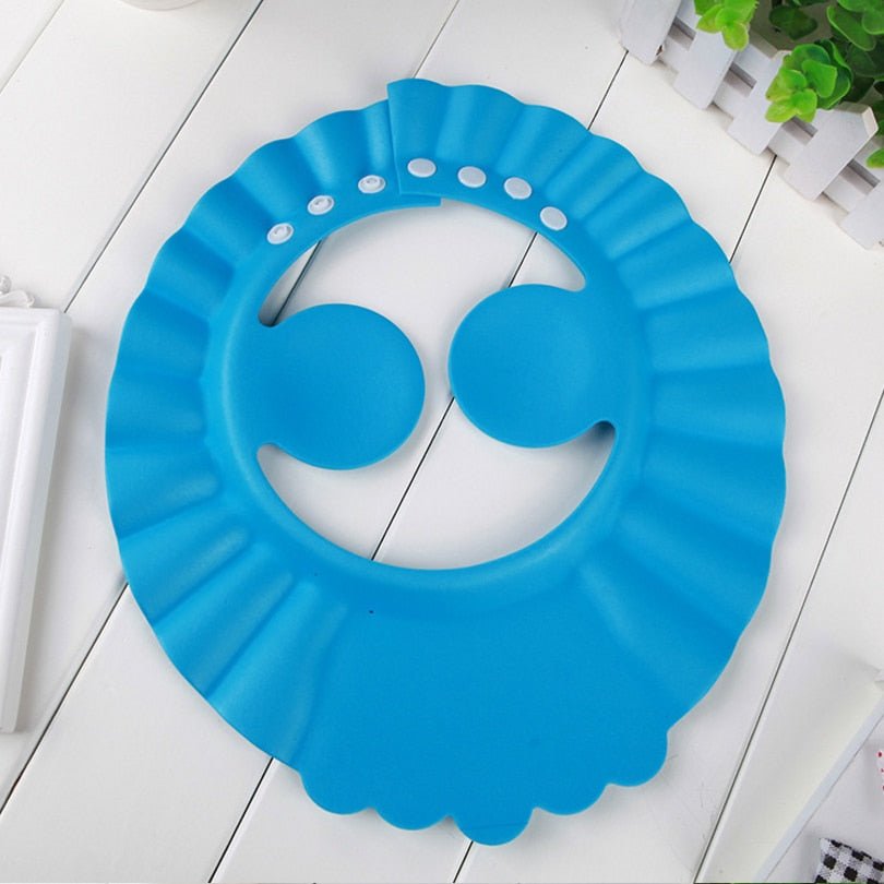 Visière chapeau pour douche bébé I ShampooCap™ - Bebedamours