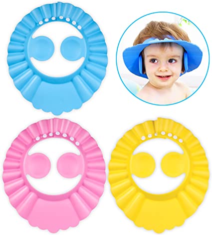 Visière chapeau pour douche bébé I ShampooCap™ - Bebedamours